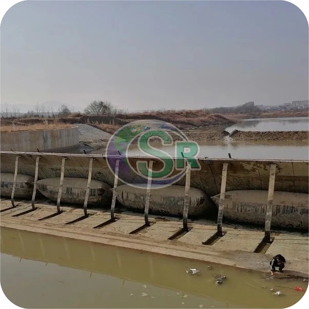 Automaattinen Spillway Steel Shield Rubber Dam